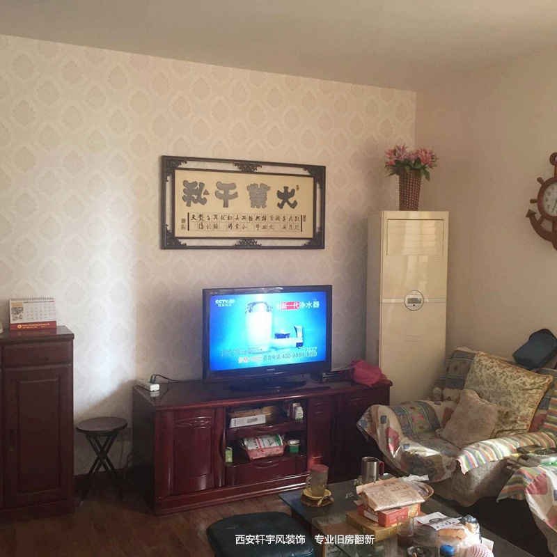 西安装修方案户型：二居 3#D户型