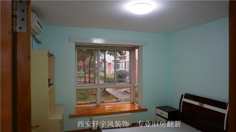 西安装修方案户型：二居 1#C户型