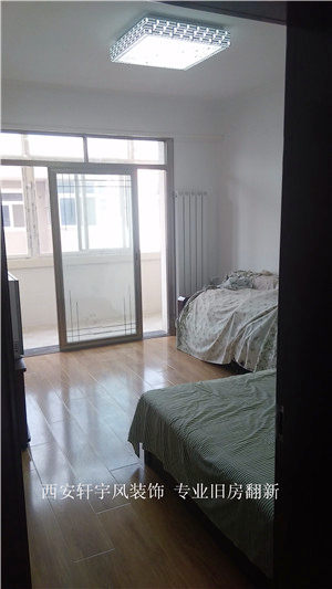 西安装修方案户型：二居 2#D户型