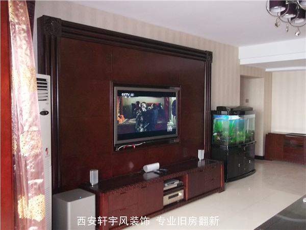 西安装修方案户型：二居 2#A户型