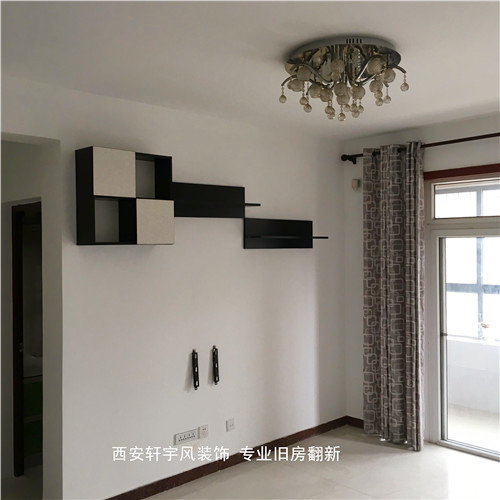 西安装修案例丈八四路缤纷南郡
