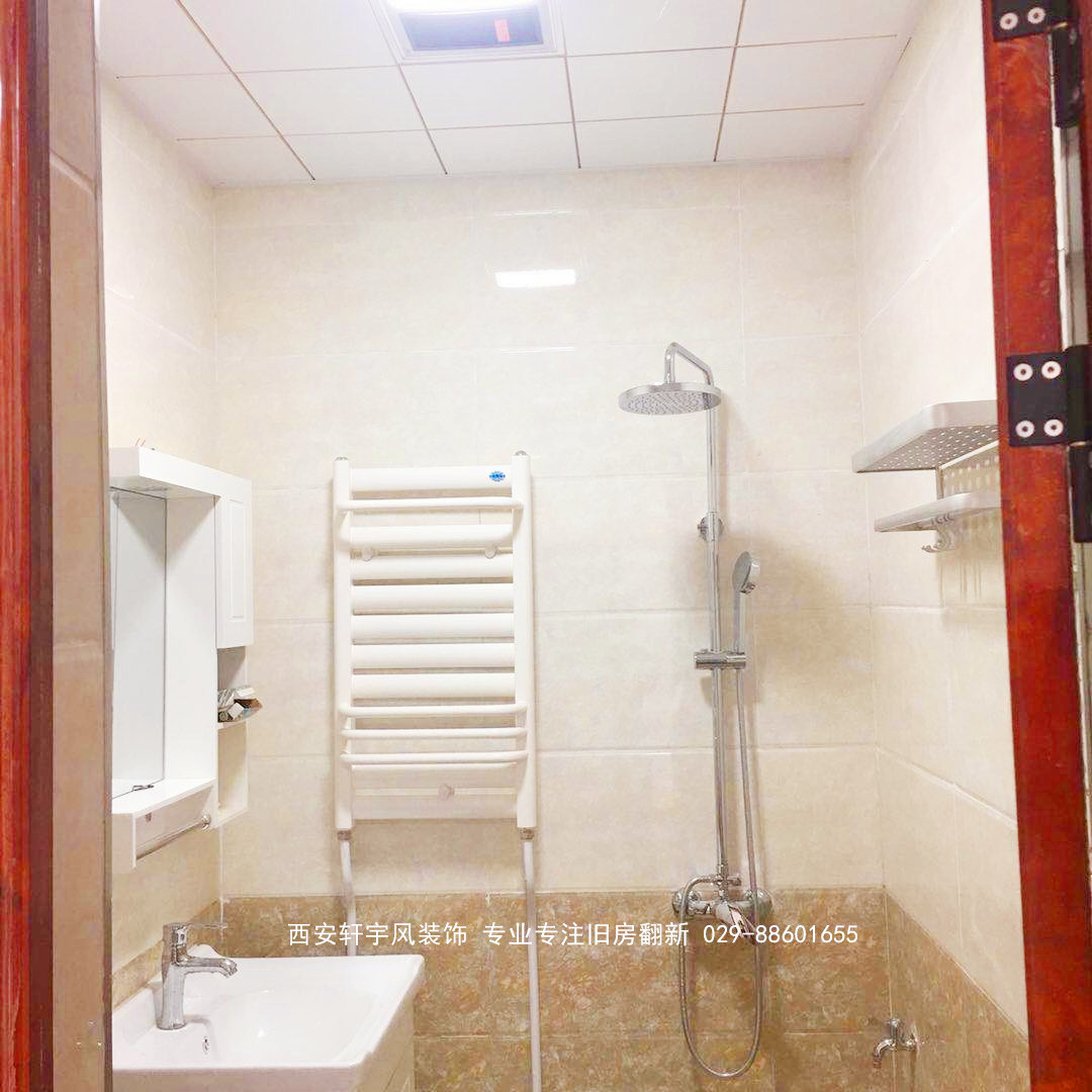 西安装修方案户型：二居 1#C户型