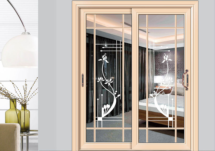 钛镁合金推拉门