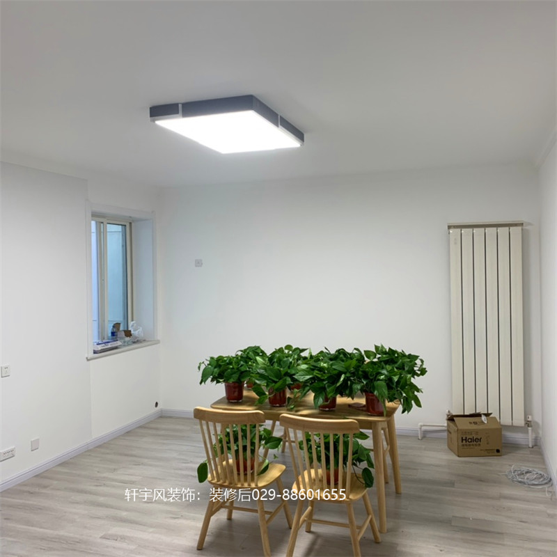 西安装修案例凤栖园福泽园校区3#-C-2楼西户