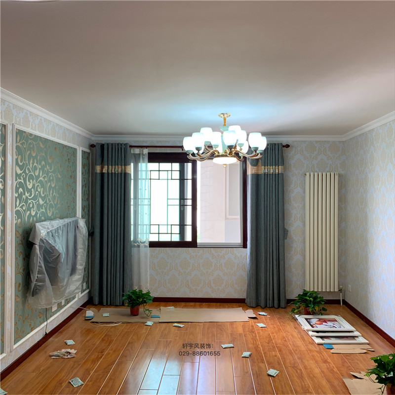 西安装修案例团结东路世新家园2-1402