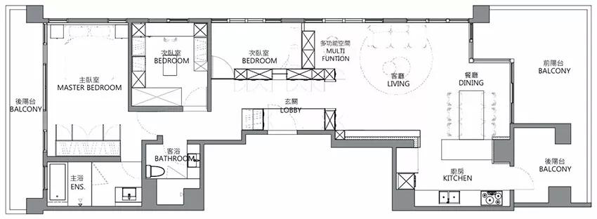 100平法式轻奢，只是因为在人群中多看了你一眼~