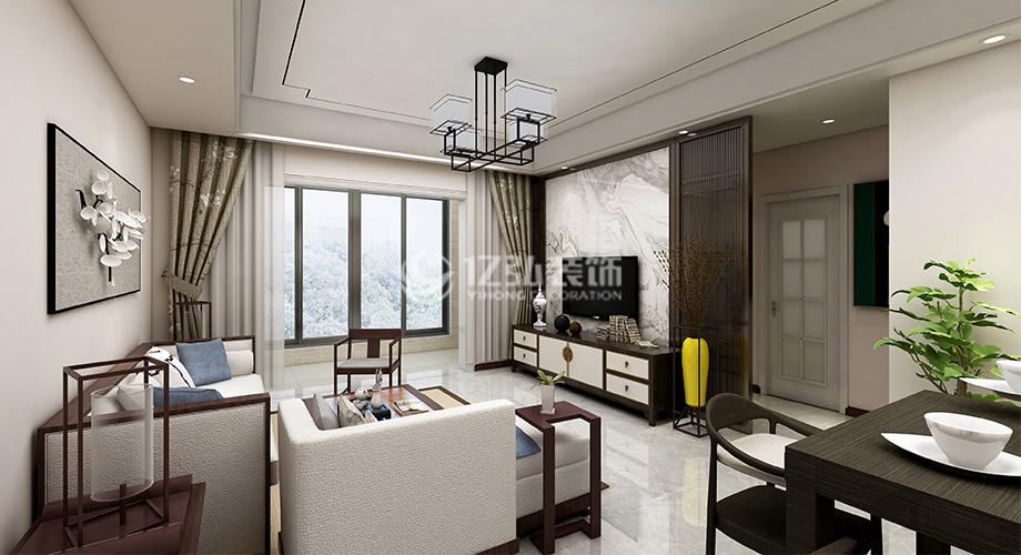 襄阳国色天襄130平米三室两厅新中式，用经典元素打造质感生活！