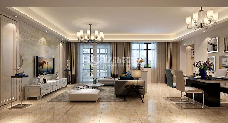 襄陽東津世紀城127平米現代簡約設計，家就該這樣精緻舒适！