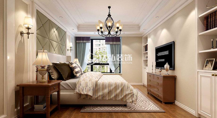 襄阳绿地155平米五室两厅简美风格装修案例，和谐舒适，简而不凡！