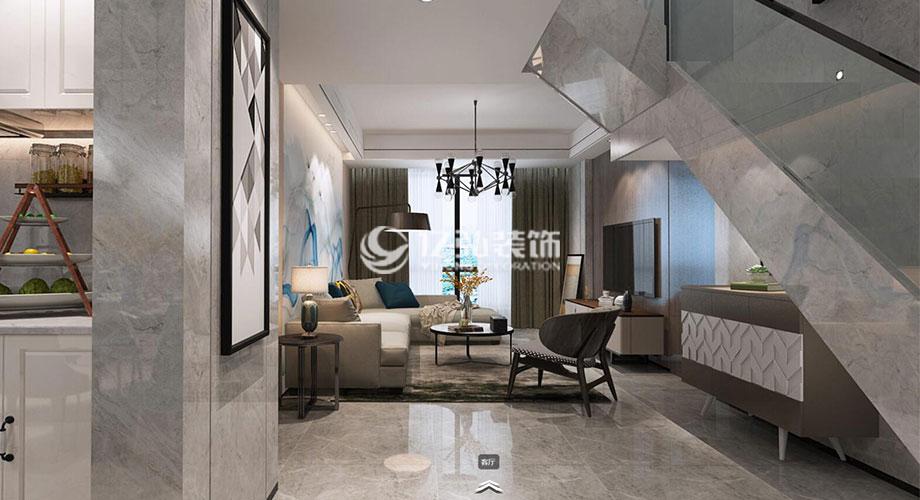 汉水华城200平米现代风格复式楼，时尚奢华的舒适之家！