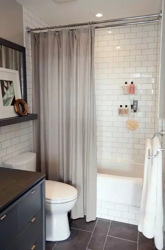【悠然装饰】卫生间淋浴区是装浴帘还是淋浴房？