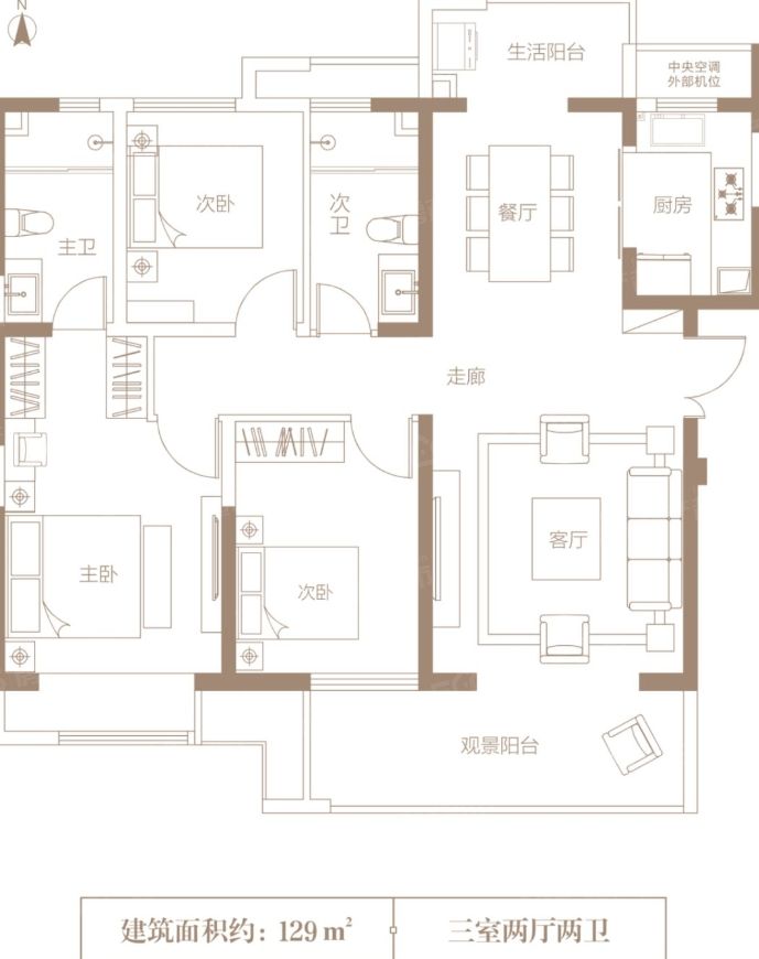 电建泷悦华庭129