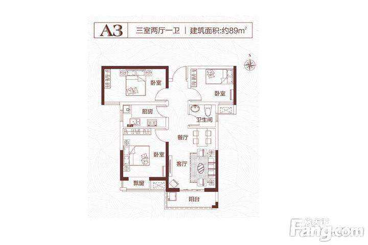 和润林湖美景A3