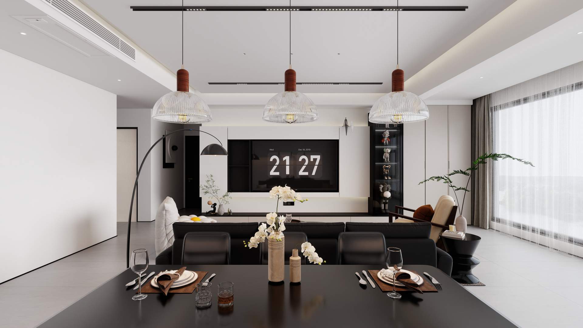 資陽(yáng)裝修案例棲悅府134㎡-現(xiàn)代簡(jiǎn)約