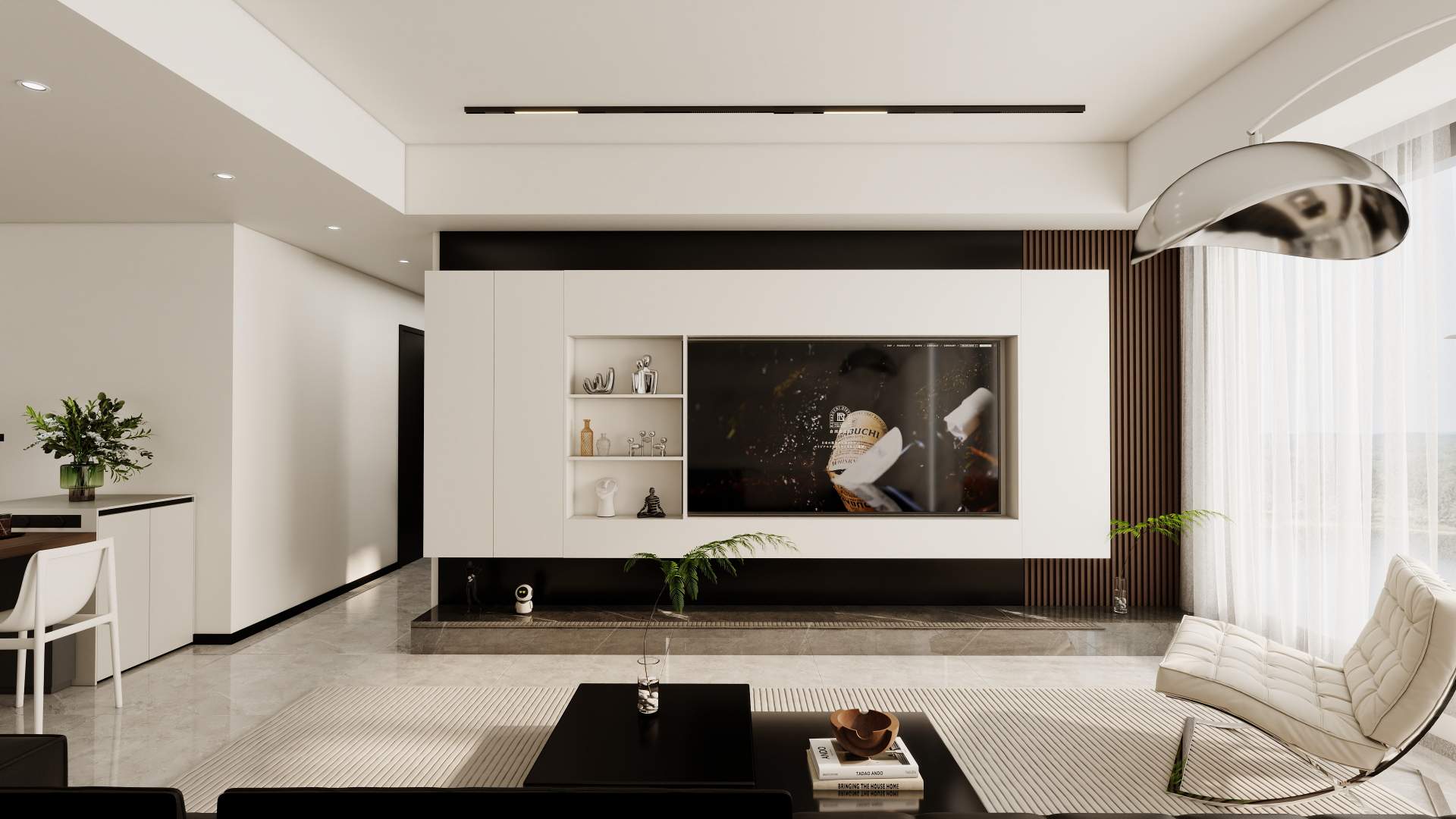 资阳装修案例阳光央玺100.41-现代风