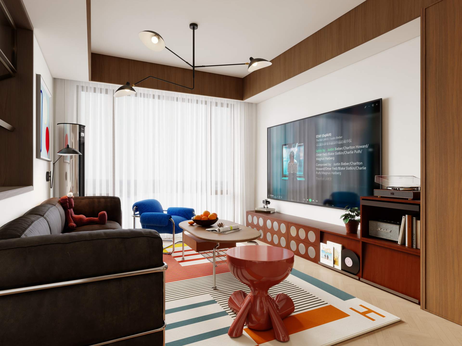 资阳装修案例阳光央玺92㎡-包豪斯