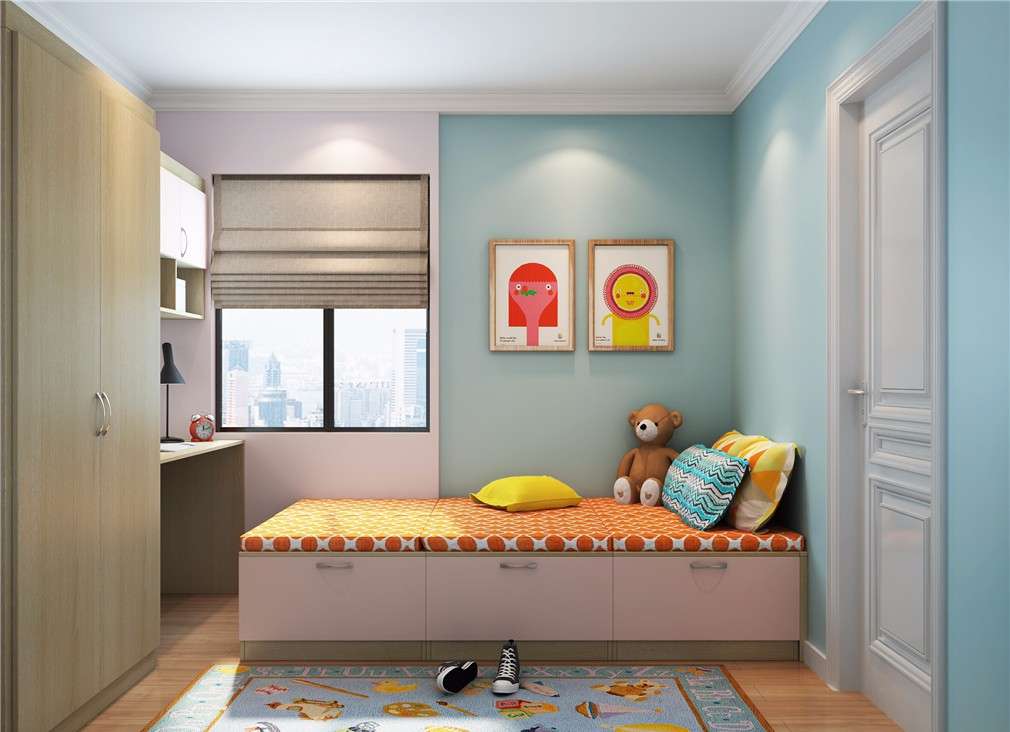 小户型榻榻米床装修效果图