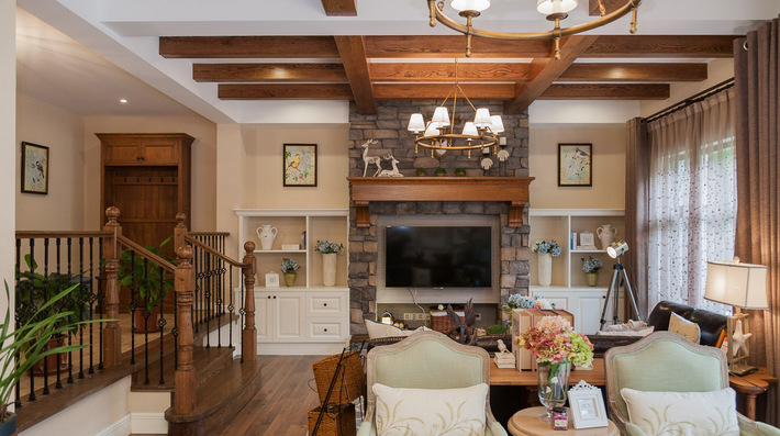 佳人装饰—美式乡村风格案例