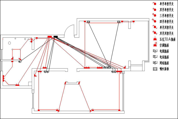 佳人装饰—家庭装修电路设计图 有它电路装修不是问题